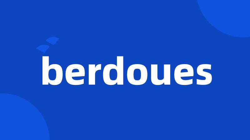 berdoues