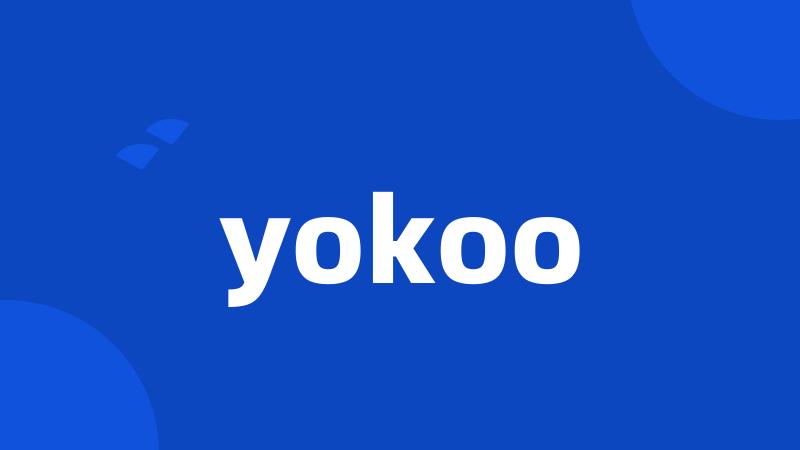 yokoo