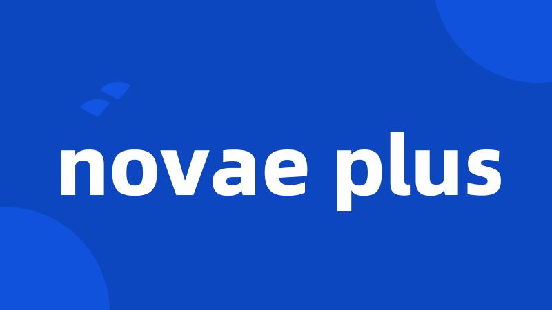 novae plus