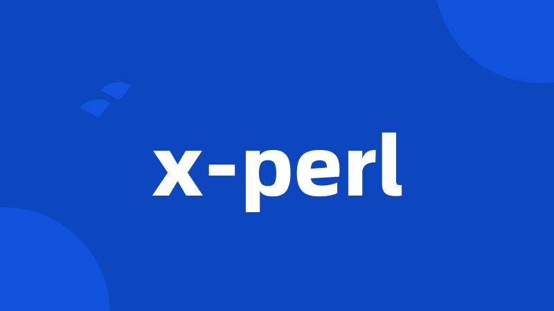 x-perl