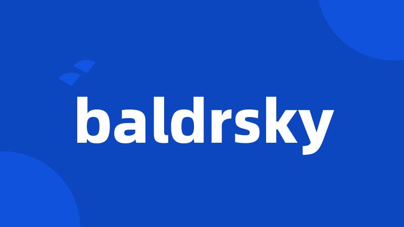 baldrsky