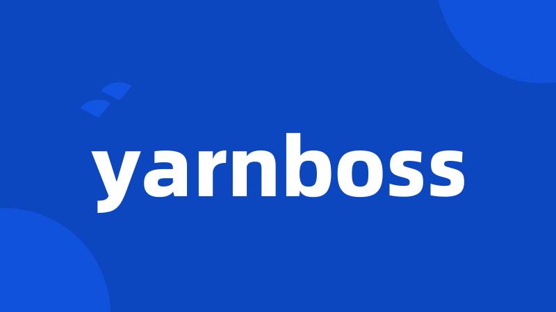 yarnboss