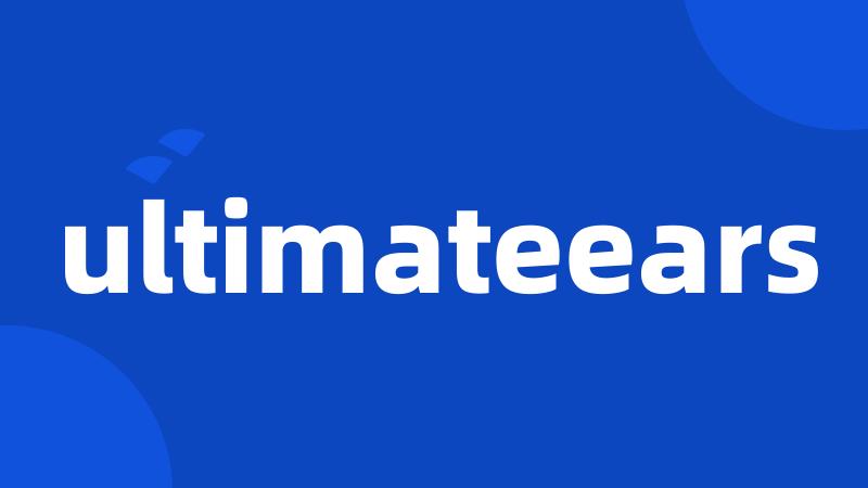 ultimateears