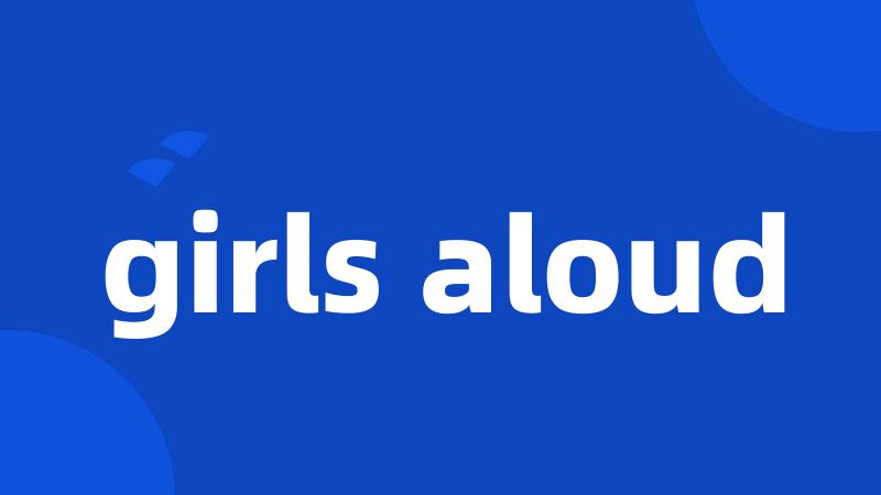 girls aloud