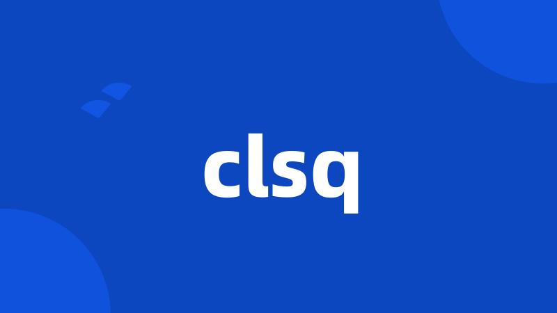 clsq