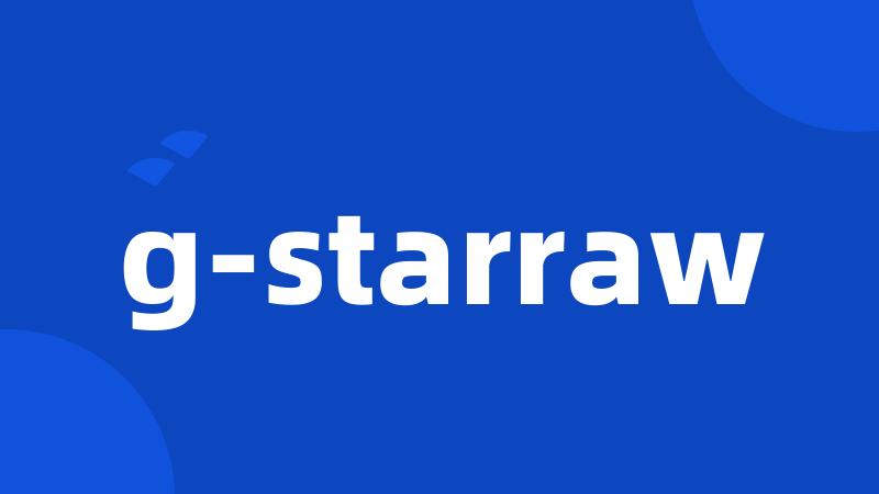 g-starraw