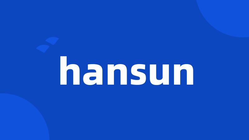 hansun