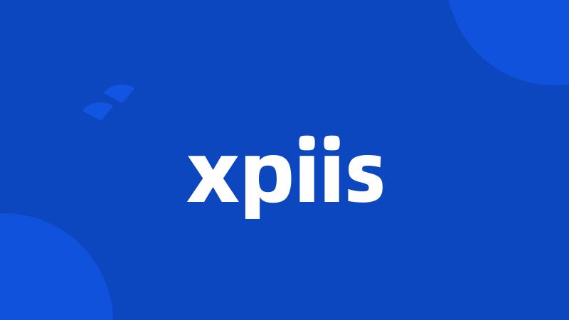 xpiis