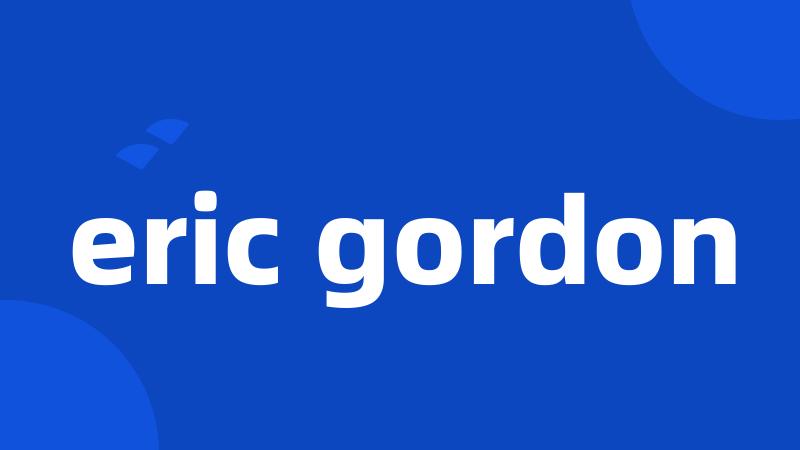 eric gordon