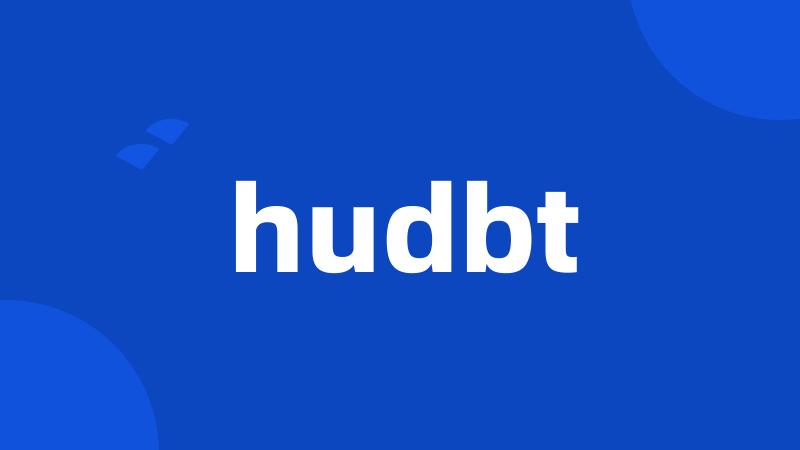 hudbt