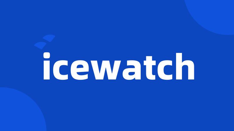 icewatch