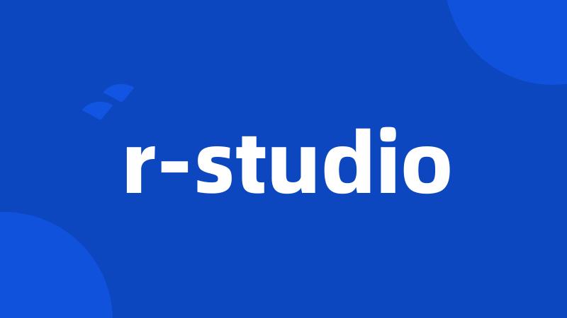 r-studio