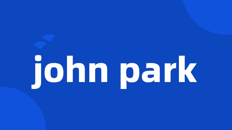 john park