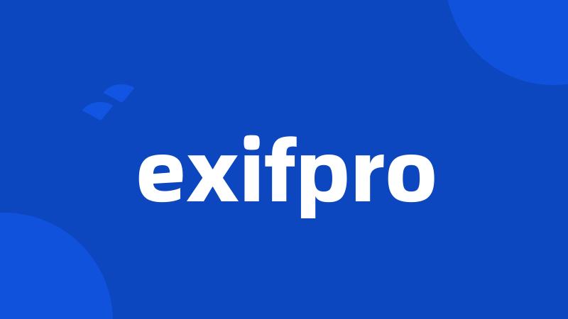 exifpro