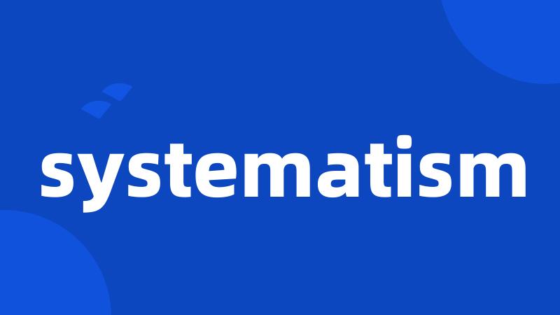 systematism