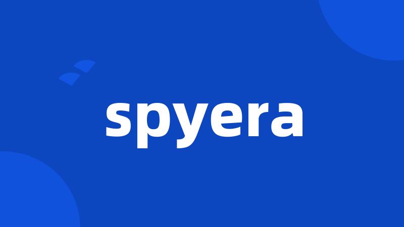 spyera