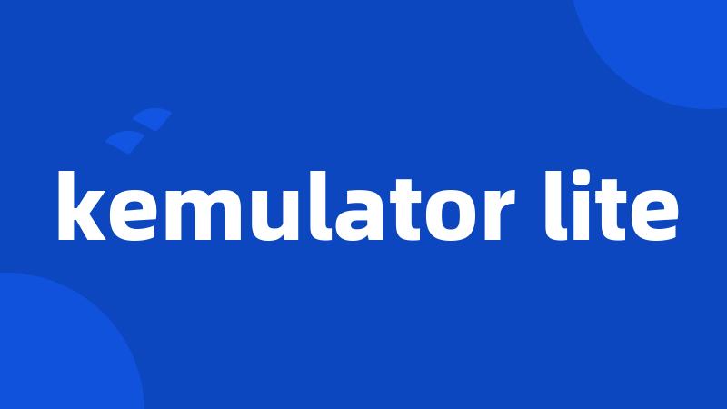 kemulator lite