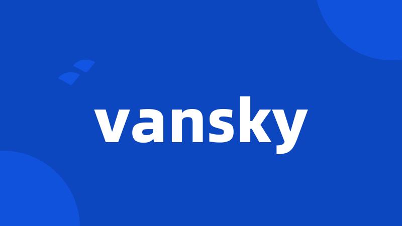 vansky