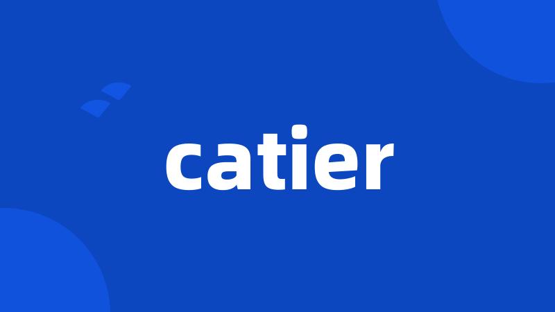 catier