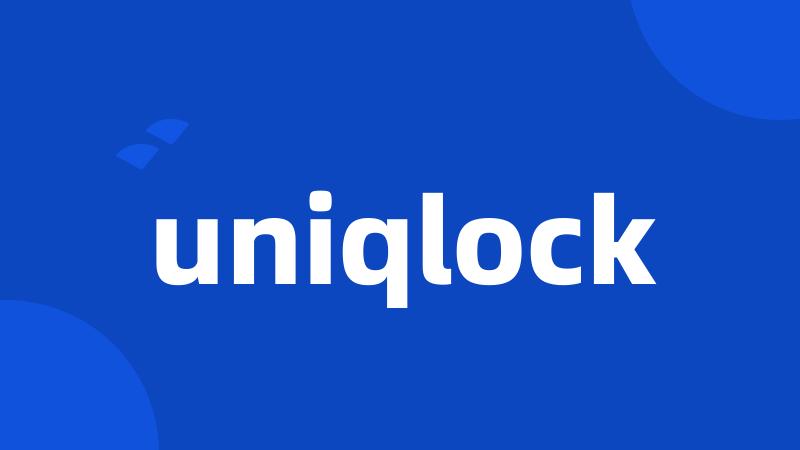 uniqlock