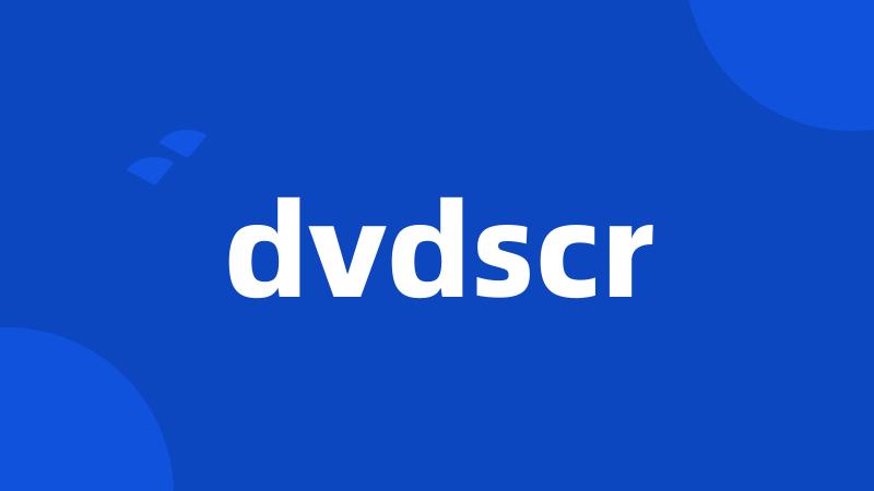 dvdscr