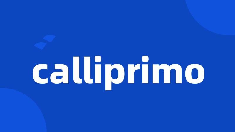 calliprimo