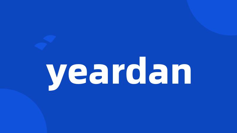 yeardan