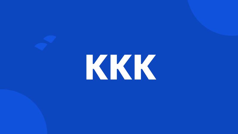 KKK