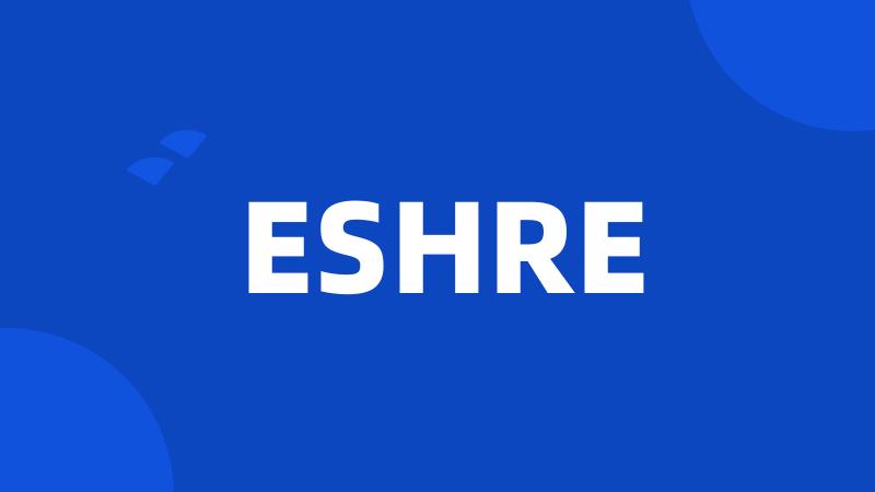 ESHRE