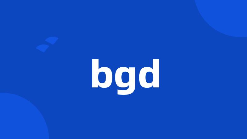 bgd