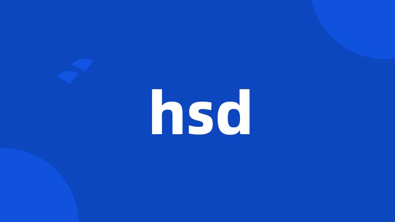 hsd