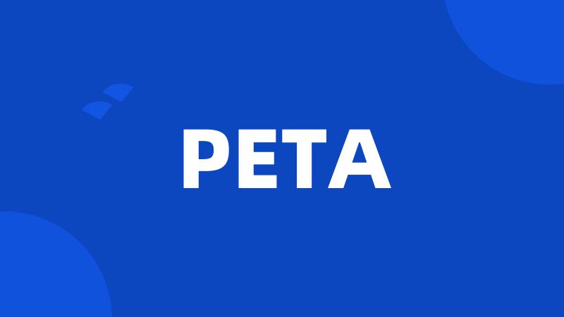 PETA