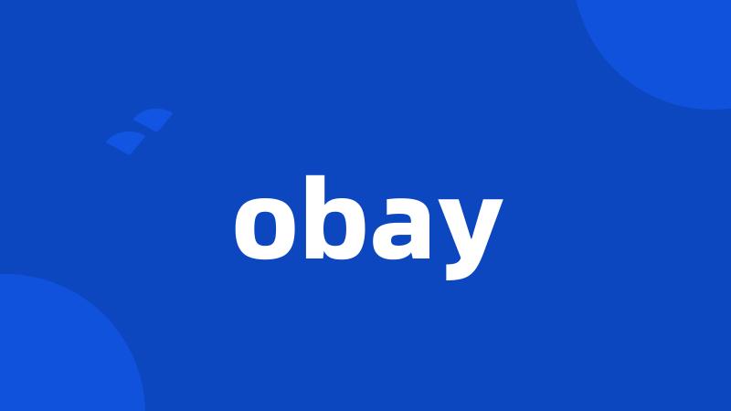 obay