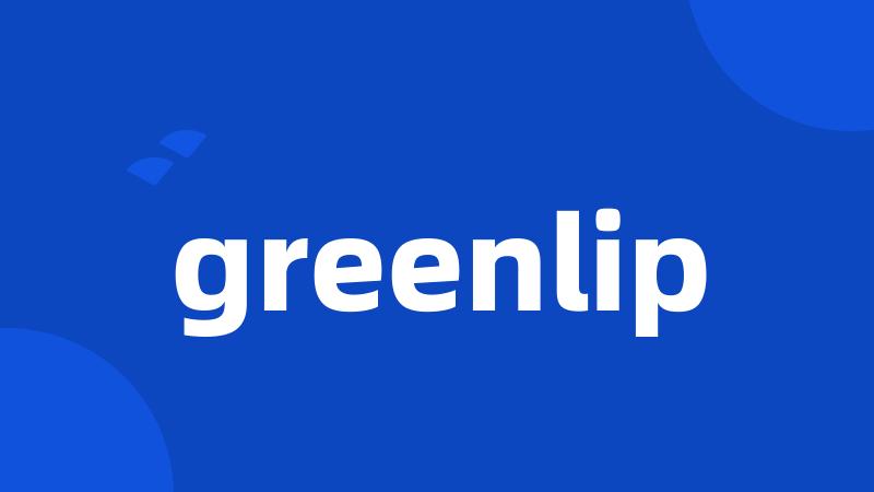 greenlip