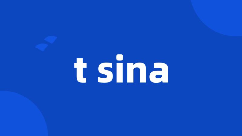 t sina