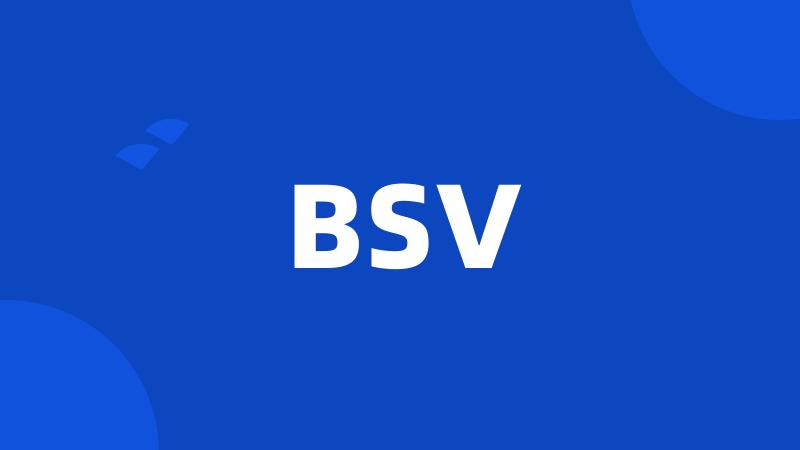 BSV