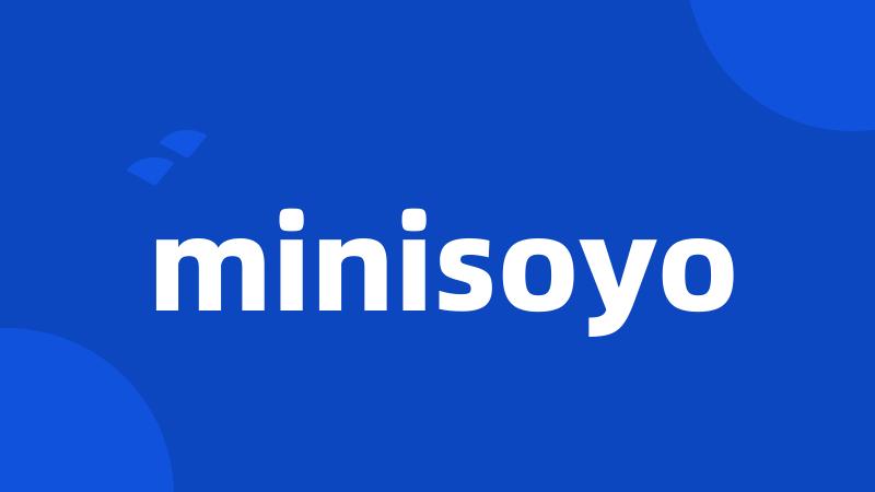 minisoyo