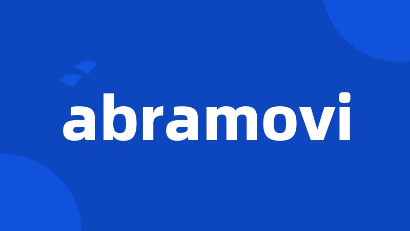 abramovi