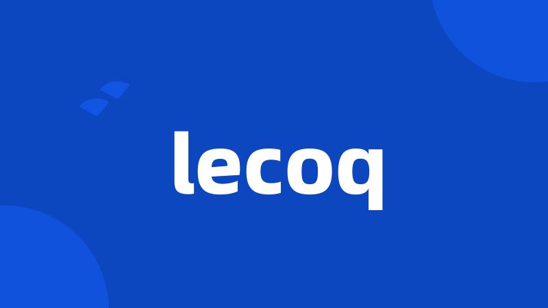 lecoq