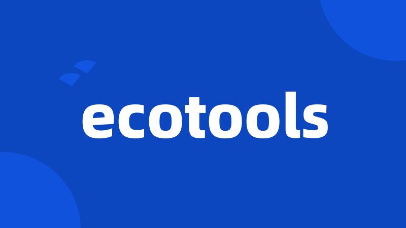 ecotools