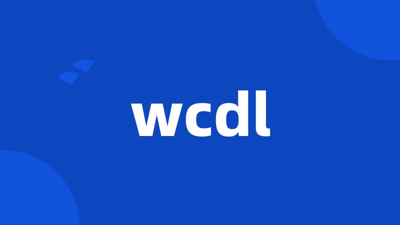 wcdl