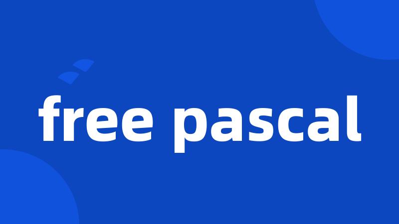 free pascal