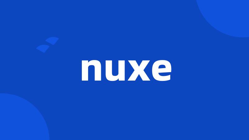 nuxe