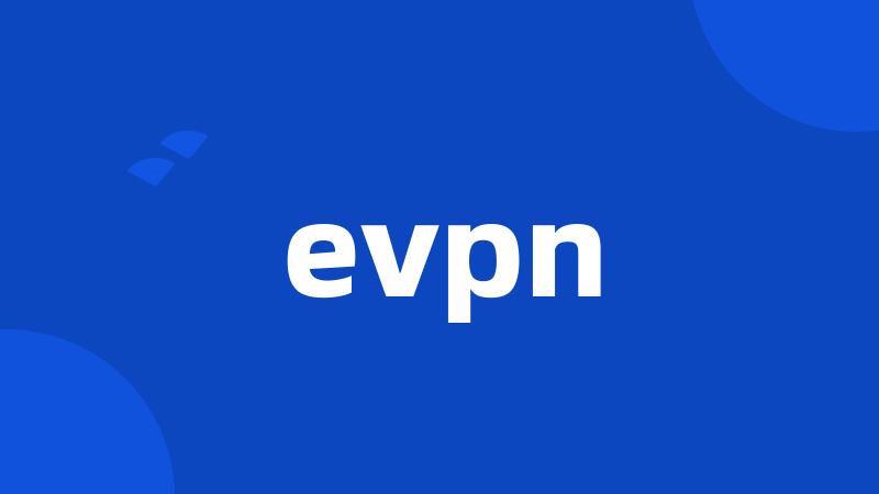 evpn