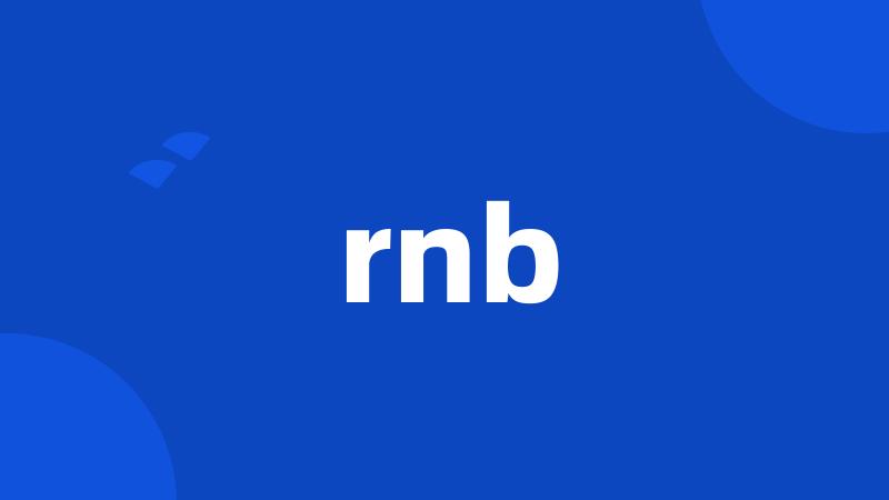 rnb