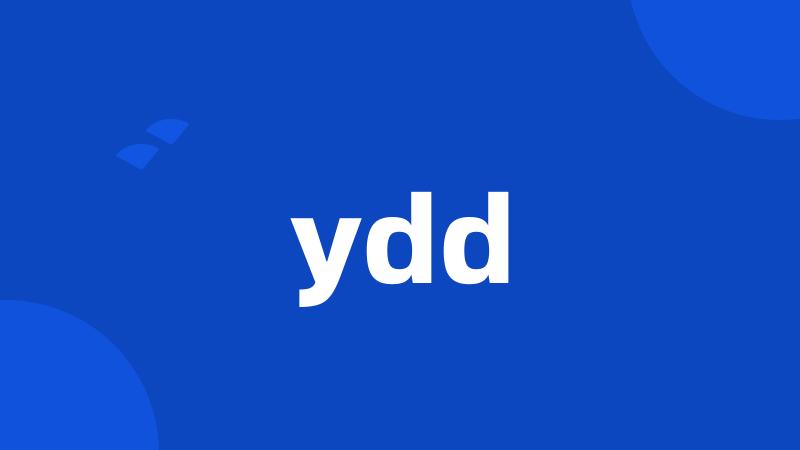 ydd