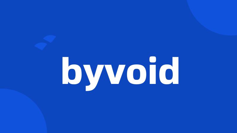 byvoid