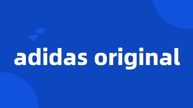 adidas original