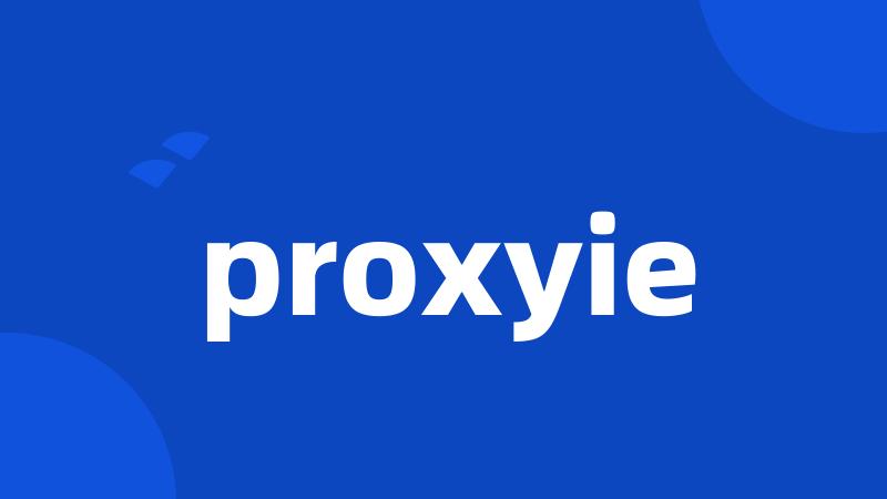 proxyie