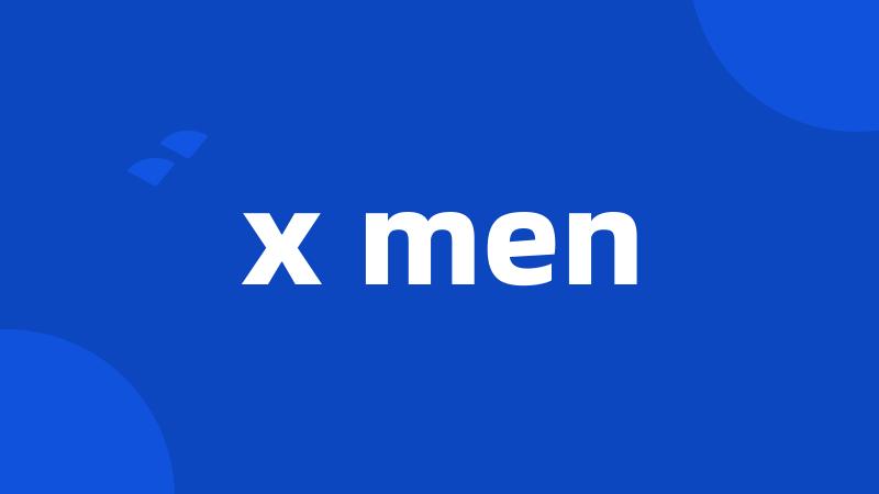 x men